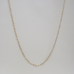 14 KT GOUDEN PAPERCLIP KETTING 