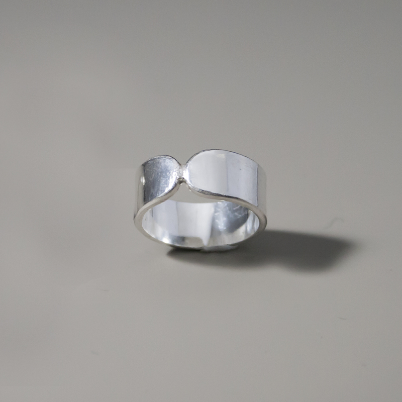 RING 'BOLD' IN SILVER