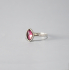 UNIQUE RING WITH PINK TOURMALINE SIZE 16 