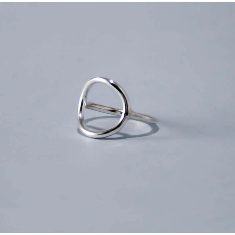 RING SMALL-O IN SILVER 