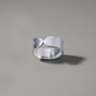 ZILVEREN 'BOLD' RING 