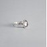 UNIEKE RING MET PAARSE SPINEL MAAT 15 