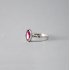UNIEKE RING MET ROZE TOERMALIJN MAAT 16
