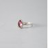 UNIEKE RING MET ROZE TOERMALIJN MAAT 16