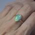 14K GOUDEN RING MET TRIPLET OPAAL MAAT 16